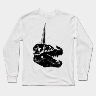 T Rex Unicorn Dino Fantasy Creature Long Sleeve T-Shirt